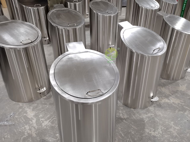 四川泸州升降式地埋垃圾桶小区垃圾分类投放点