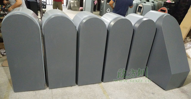 钢制分类收集容器_钢制资源回收箱-城市垃圾分类收集容器定制