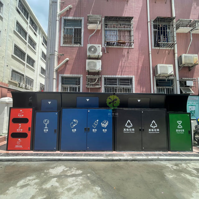 龙岗城管局关于加快小区垃圾分类密闭化标准桶柜覆盖