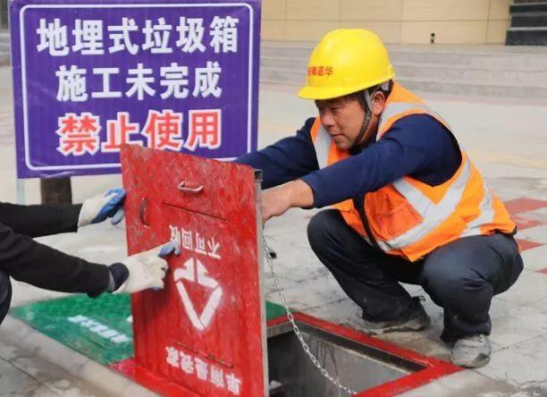 地埋式垃圾桶环保无异味提升安徽城市形象