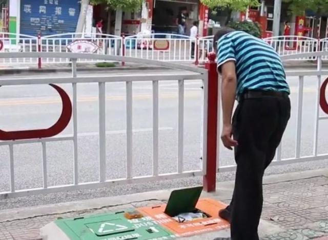 地埋式垃圾桶环保无异味提升安徽城市形象