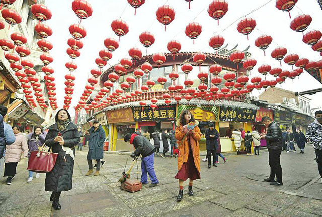 户外垃圾桶全撤离济南街道做得彻底