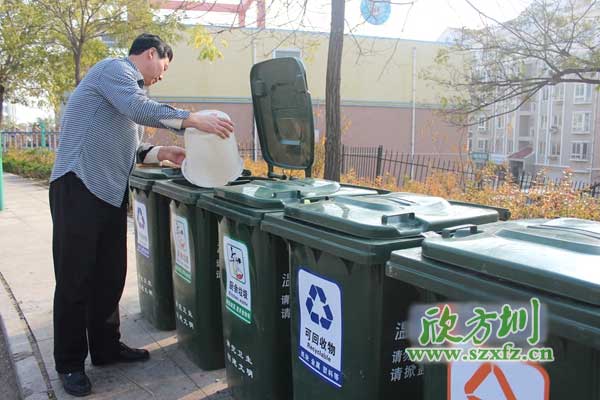 青海西宁餐厨垃圾桶整治责任落实到户